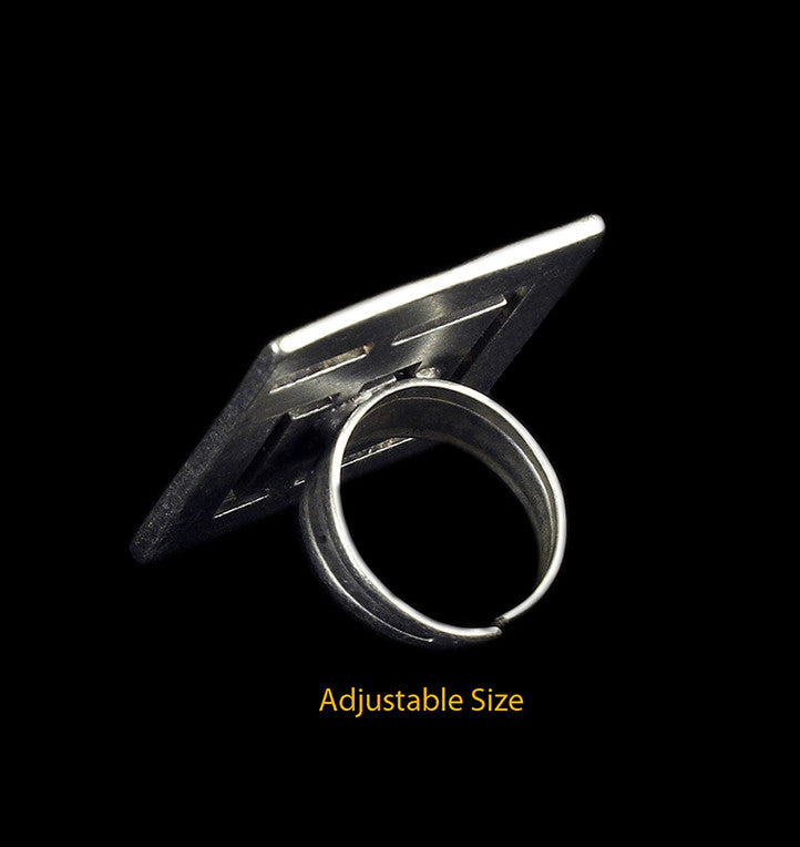 Square Spiral Ring